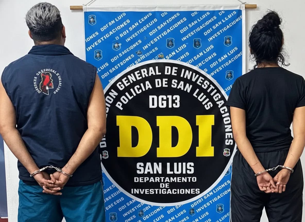 San Luis: demoraron a dos delincuentes de otras provincias y les secuestraron cocaína y un vehículo.