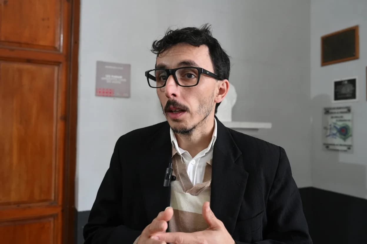 El titular de la Delegación San Luis de la Dirección Nacional de Migraciones, Pablo Mascareño.