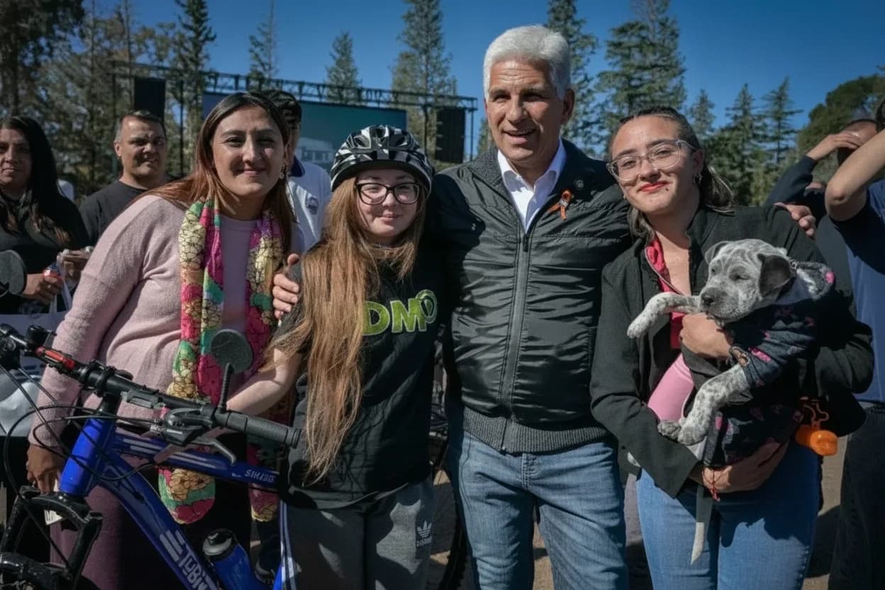 Rodados para los jóvenes: el registro fotográfico de la jornada en el Parque de las Naciones