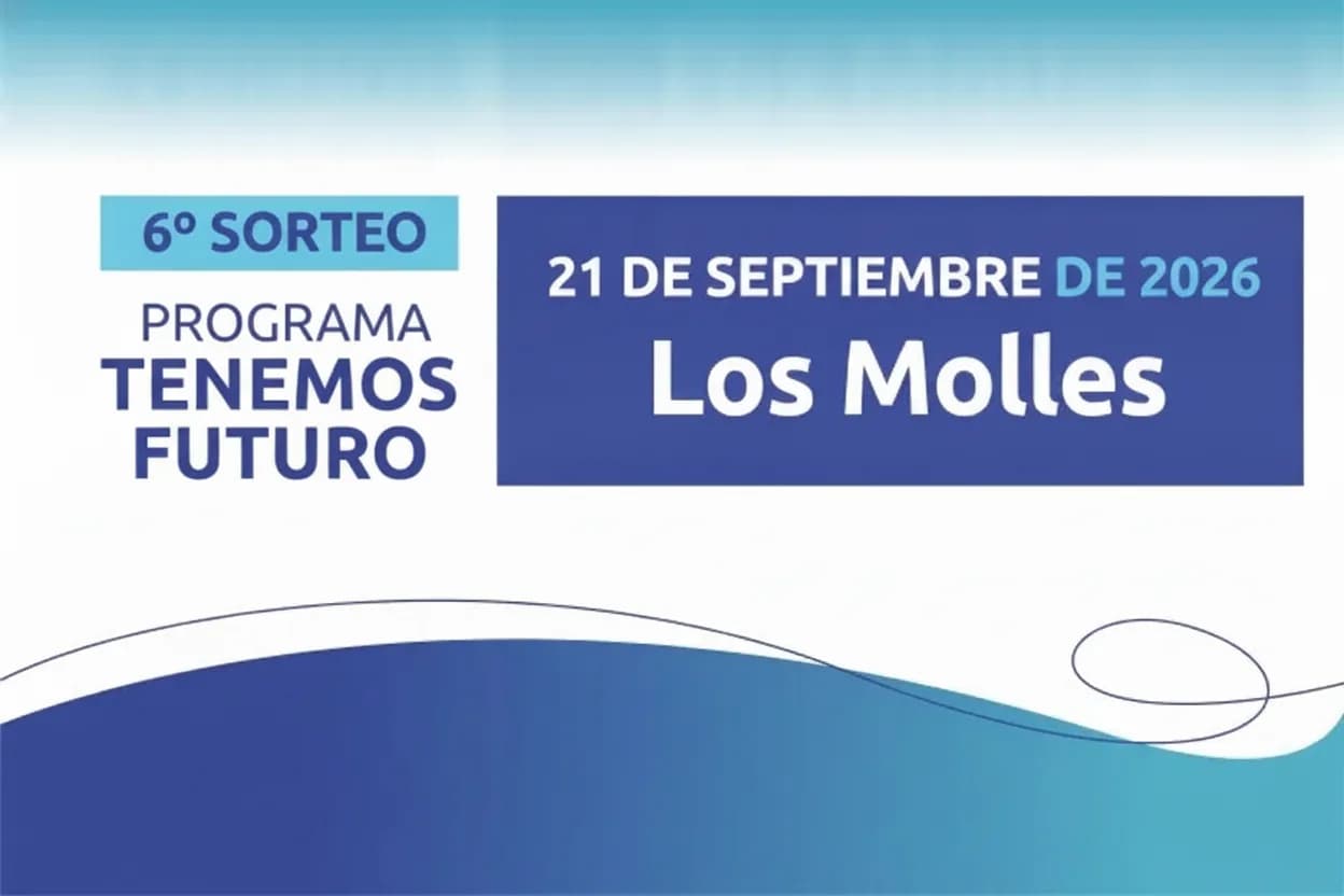 Resultados del sorteo de viviendas en Los Molles.