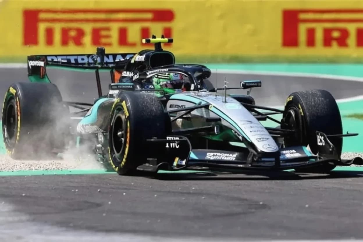 Antonelli hizo historia en Monza.