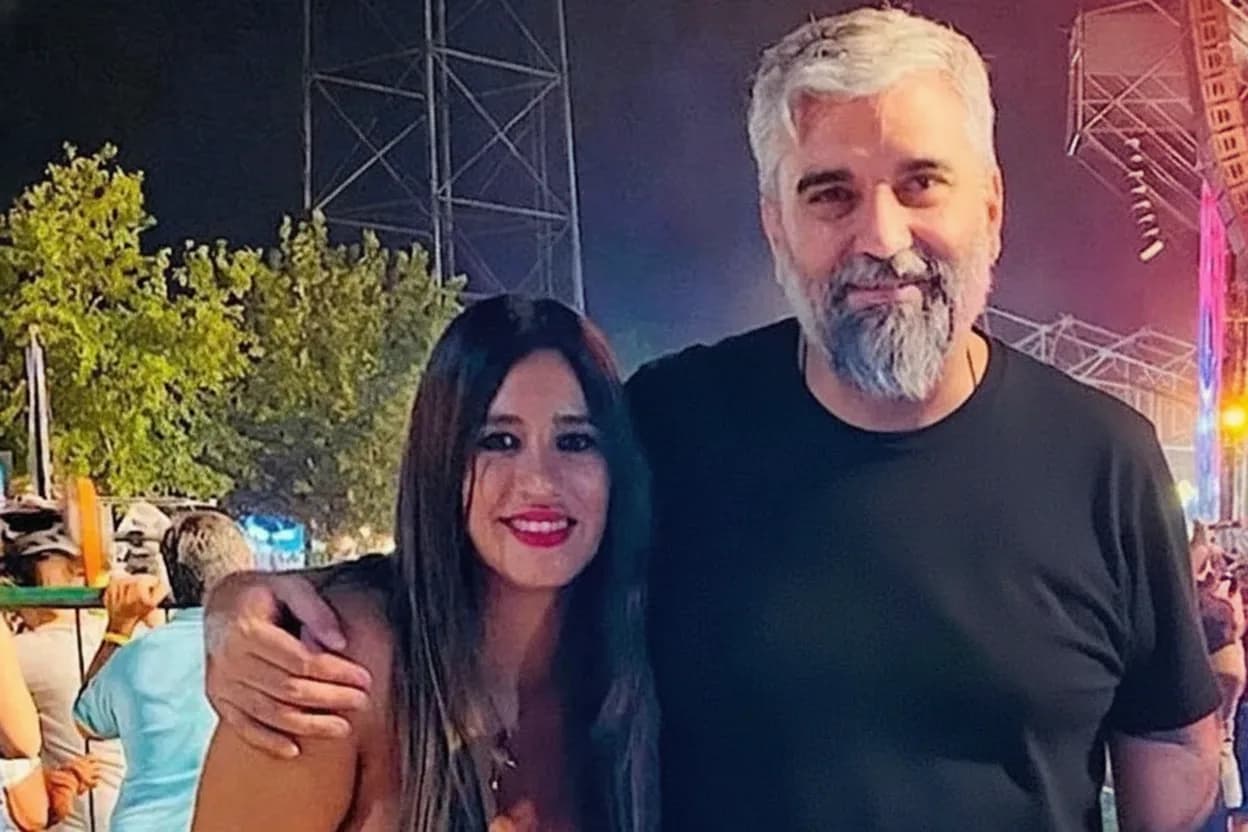 Anabela Lucero junto a Alberto Rodríguez Saá (h).