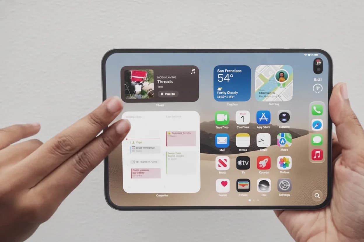 Apple presentó su nuevo plegable iPhone Duo.