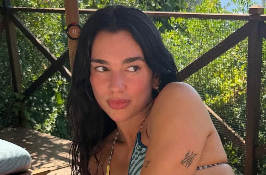 Dua Lipa marcó tendencia en traje de baño. (Foto: Instagram/@dualipa)