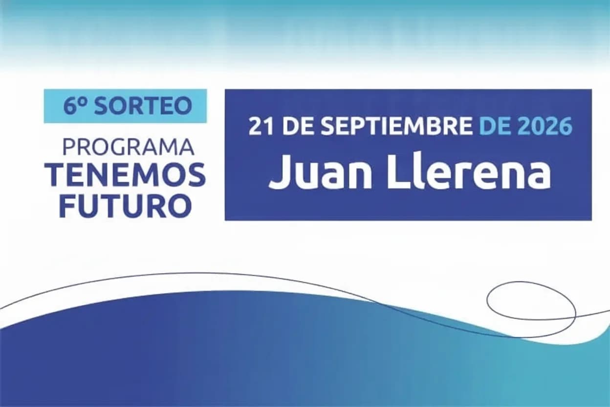 Resultados del sorteo de viviendas en Juan Llerena.